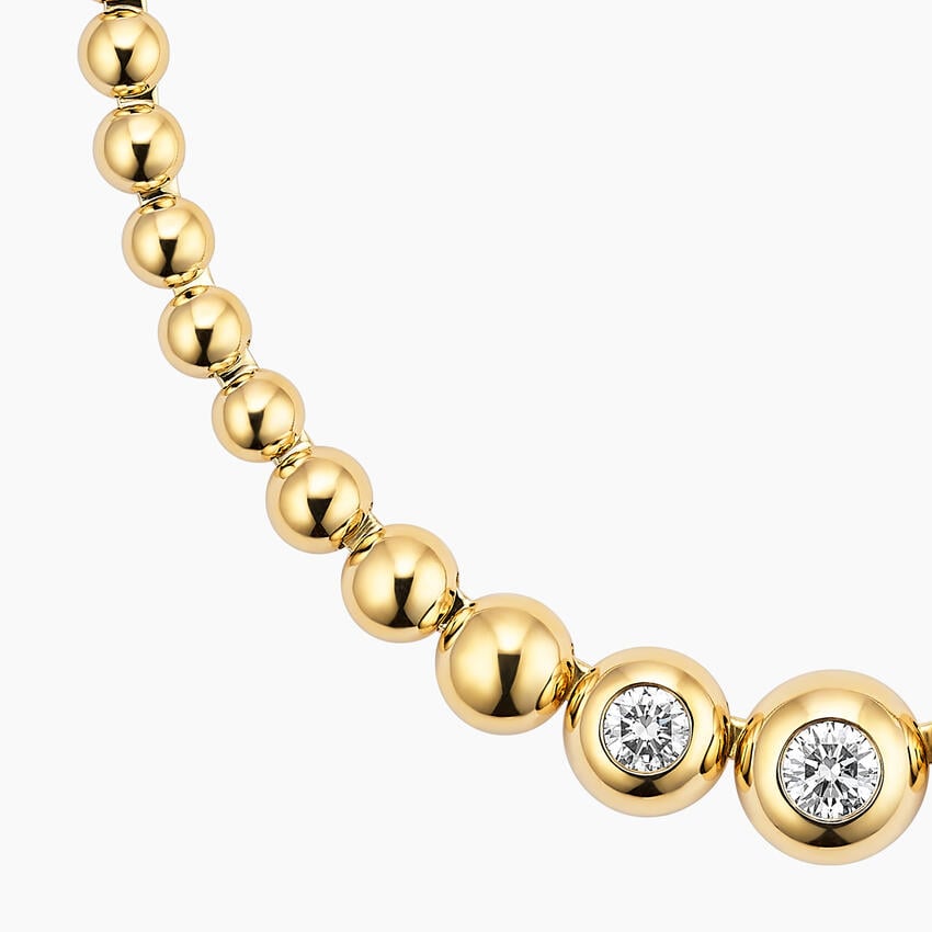 Lab Diamond Bubble Necklace (2/5 ct. tw.)