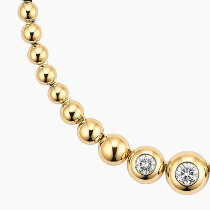 Lab Diamond Bubble Necklace (2/5 ct. tw.)