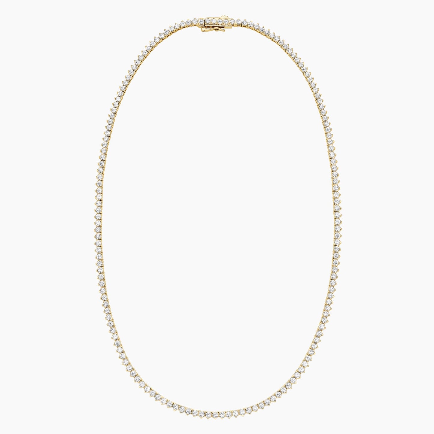 16 in. Perfect Three-Prong Lab Diamond Tennis Necklace (7 ct. tw.)