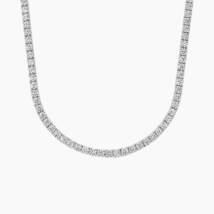 16 in. Perfect Four-Prong Lab Diamond Tennis Necklace (10 ct. tw.)