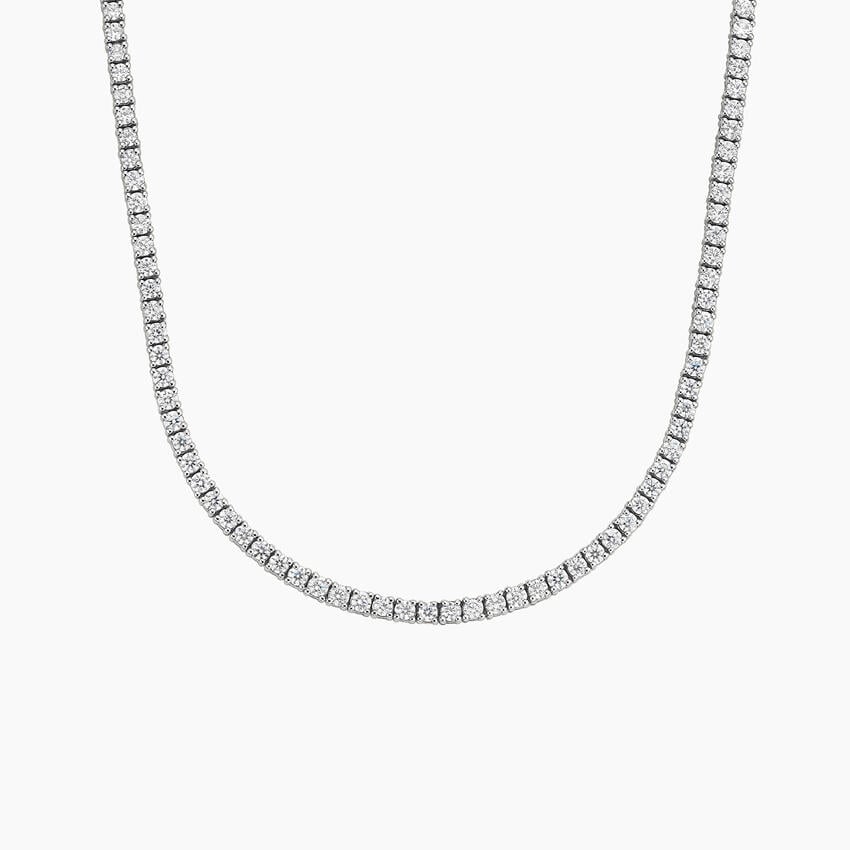 16 in. Perfect Four-Prong Lab Diamond Tennis Necklace (5 ct. tw.)