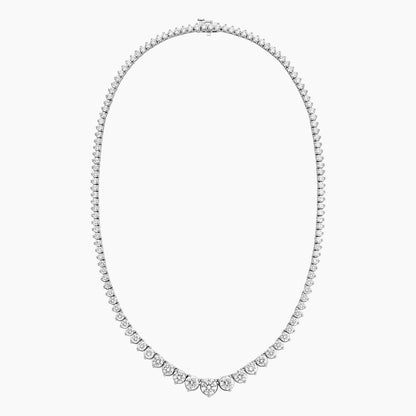 Hayworth Lab Diamond Riviere Tennis Necklace (20 ct. tw.)