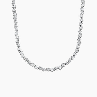 Olivetta Lab Diamond Tennis Necklace (7 ct. tw.)