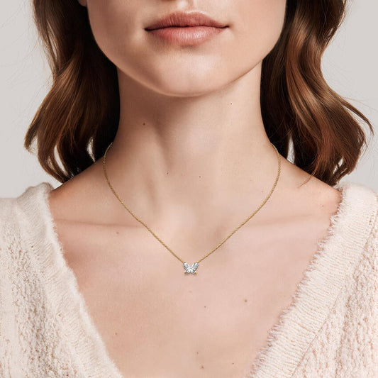 18 in. Angled Lab Diamond Riviere Tennis Necklace (5 1/2 ct. tw.)