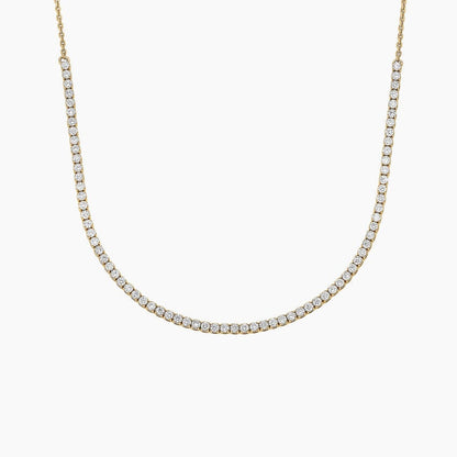 1/3 Coverage Petite Lab Diamond Tennis Necklace (1 ct. tw.)