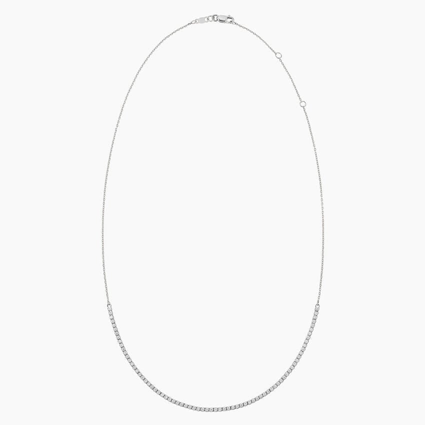 1/3 Coverage Petite Lab Diamond Tennis Necklace (1 ct. tw.)