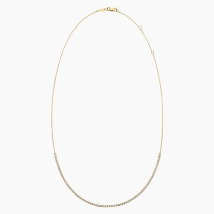 1/3 Coverage Petite Lab Diamond Tennis Necklace (1 ct. tw.)