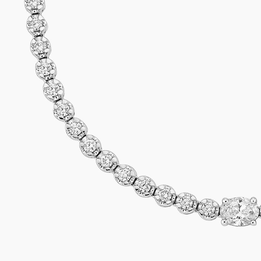 Harriet Lab Diamond Tennis Necklace (2 3/4 ct. tw.)