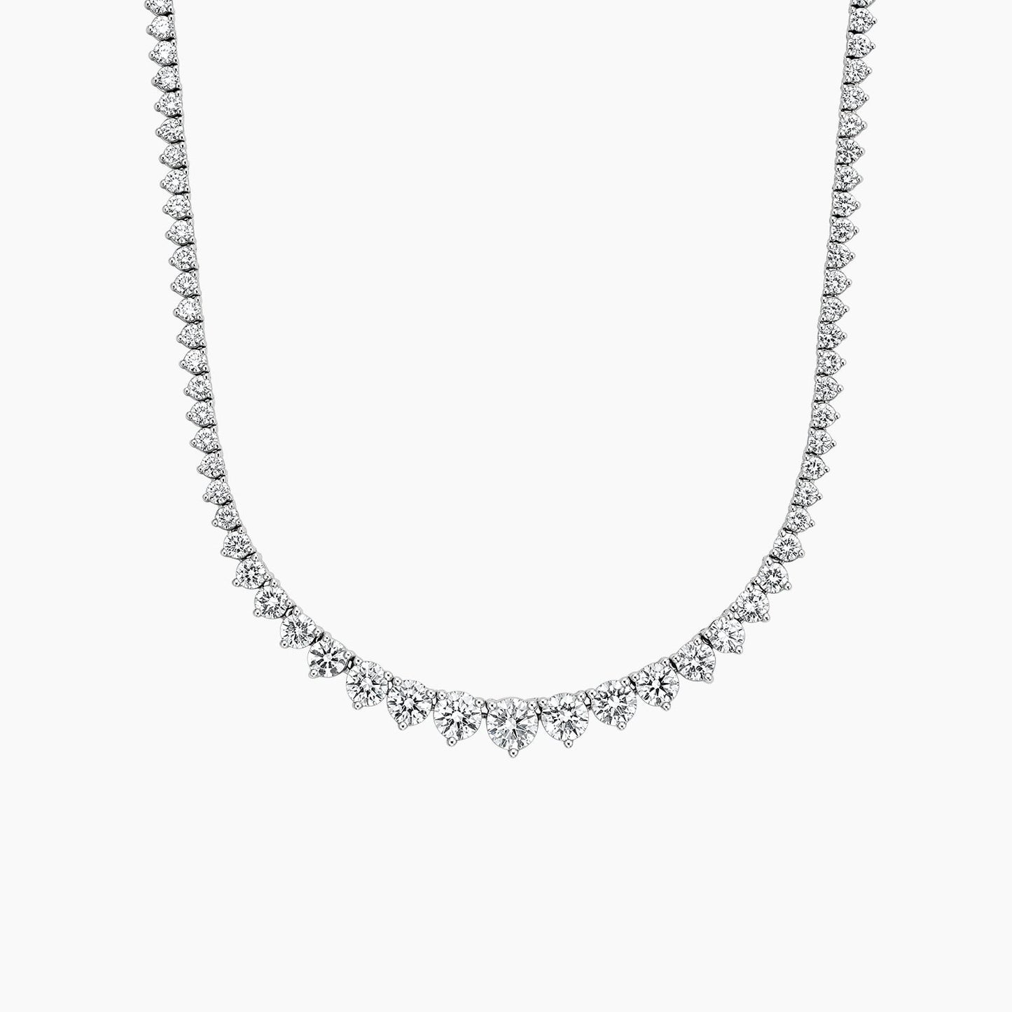 Melrose Three-Prong Lab Diamond Necklace (7 ct. tw.)
