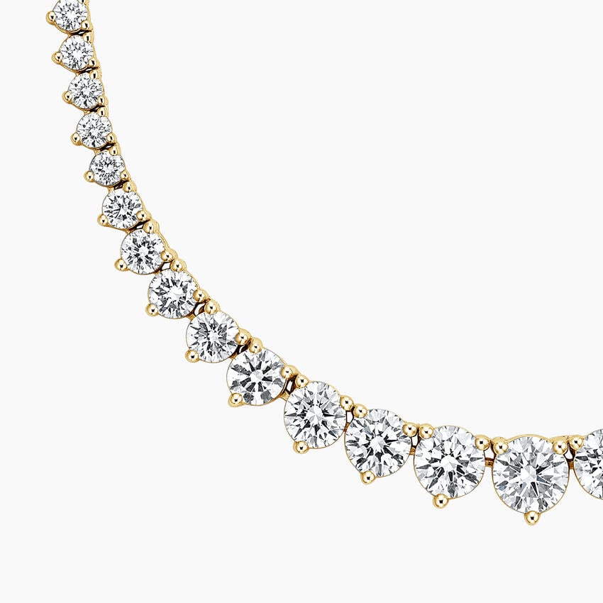 Melrose Three-Prong Lab Diamond Necklace (7 ct. tw.)