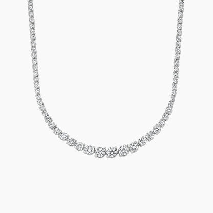 18 in. Angled Lab Diamond Riviere Tennis Necklace (5 1/2 ct. tw.)