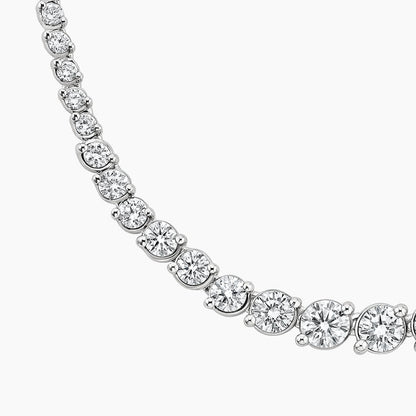18 in. Angled Lab Diamond Riviere Tennis Necklace (5 1/2 ct. tw.)