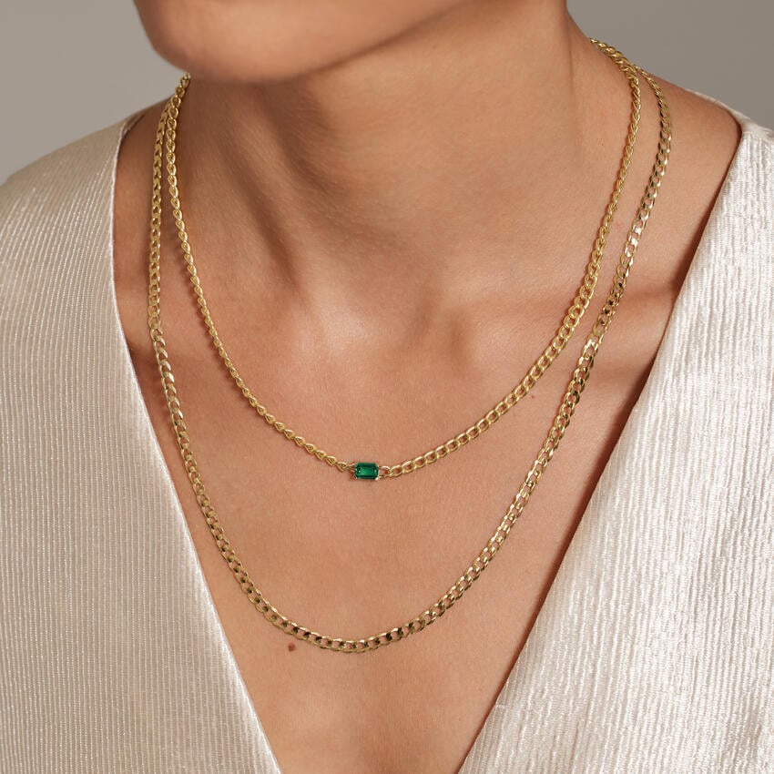 Kendall Lab Diamond Chain Necklace (2/3 ct. tw.)