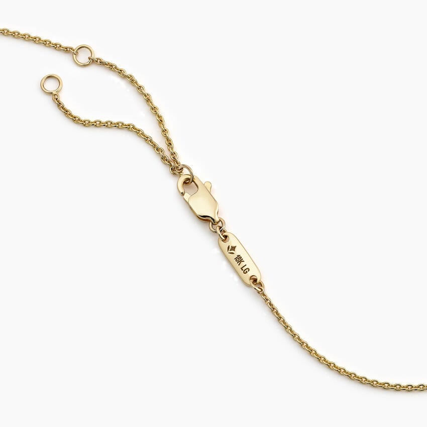 Pacific Green Pear Lab Diamond Solitaire Pendant (1/2 ct. tw.)