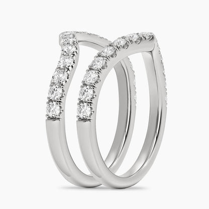 Flair Nested Lab Diamond Ring Stack (7/8 ct. tw.)