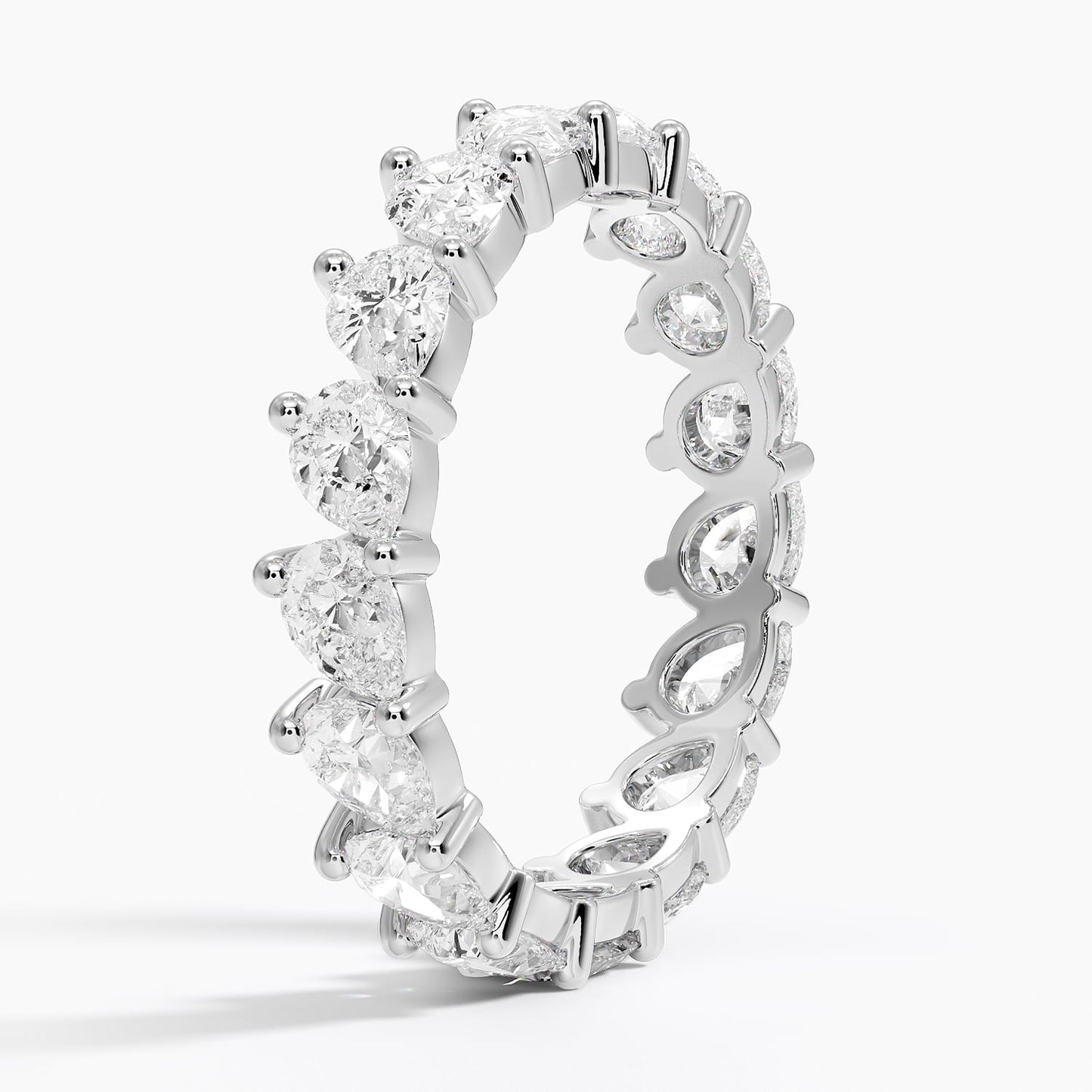 Pear Eternity Lab Diamond Ring (2 ct. tw.)