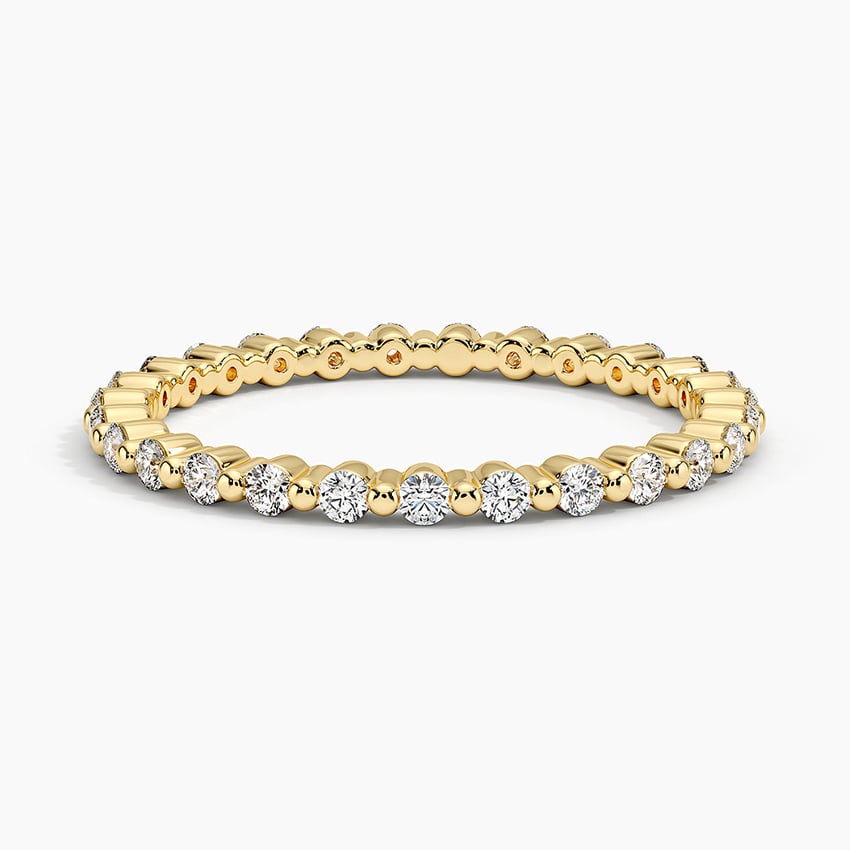 Riviera Eternity Lab Diamond Ring (2 ct. tw.) in 18K Yellow Gold
