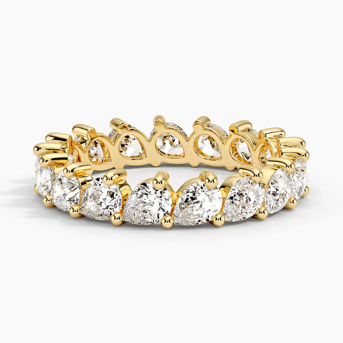 Pear Eternity Lab Diamond Ring (2 ct. tw.)