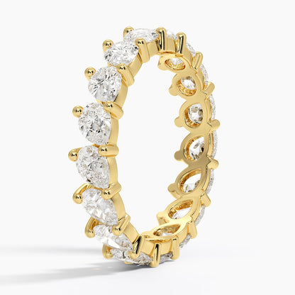 Pear Eternity Lab Diamond Ring (2 ct. tw.)